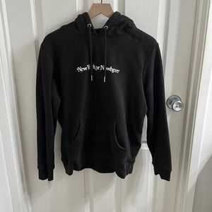 Black - New York or Nowhere (NYON) - Fleece lined - Hoodie - SM